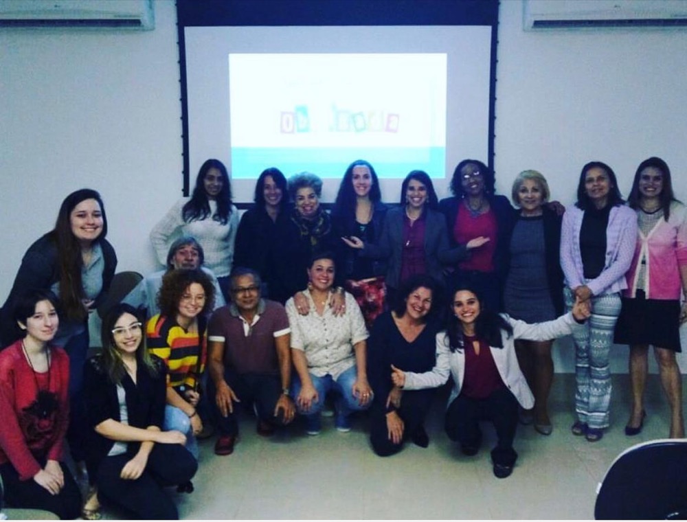 Lorene Patigra® em palestra na Fundação Pinacoteca Benedito Calixto, em Santos