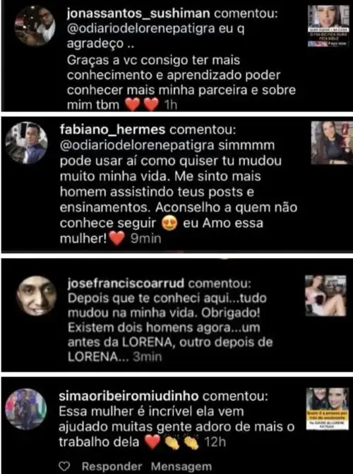 Depoimento real recebido por Lorene Patigra — A confiança voltou. A potência também 1