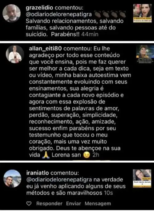 Depoimento real recebido por Lorene Patigra — A confiança voltou. A potência também 3