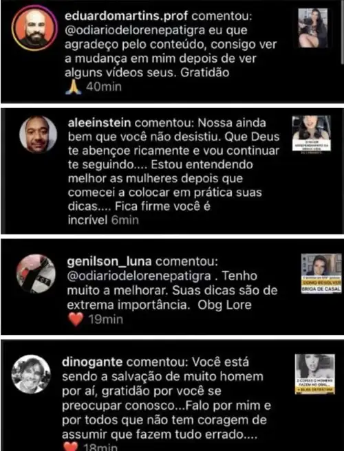 Depoimento real recebido por Lorene Patigra — A confiança voltou. A potência também 8