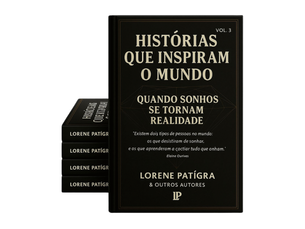 Imagem do volume 3 Histórias que Inspiram o Mundo, sonhos se tornam reais