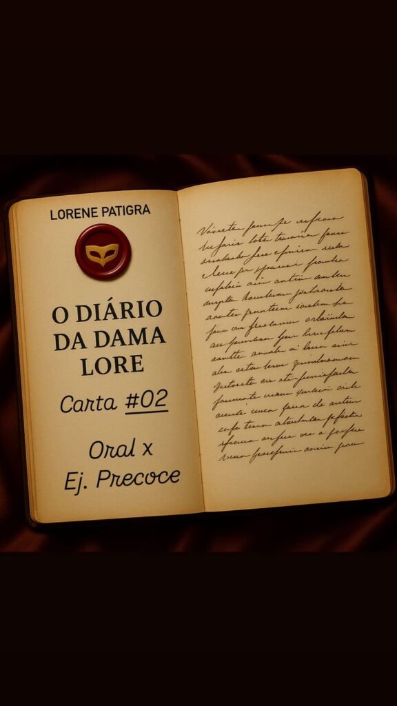 Capa do Diário, tema oral x ejaculação precoce