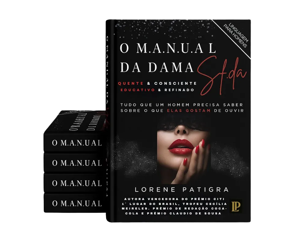 capa do e-book Manual da Dama Safada, educação sexual para Homens
